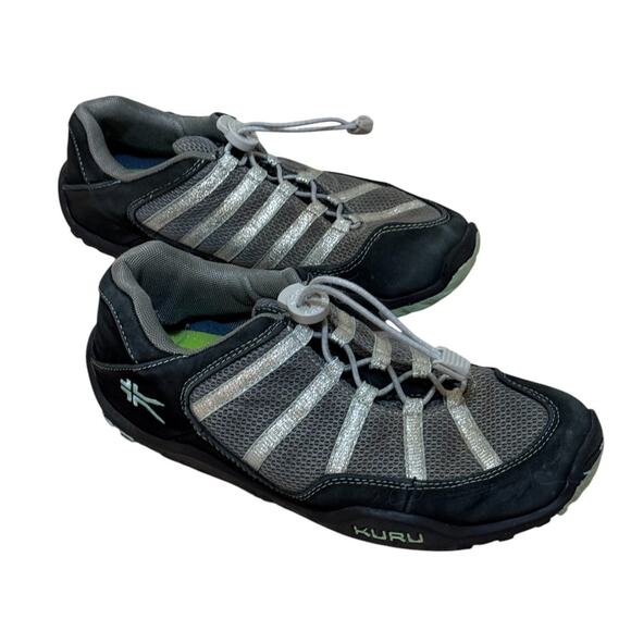 Kuru Shoes Women 9‎ Gray Chicane Gorpcore Trail Hiking Outdoor Walking Lifestyle - Picture 1 of 10